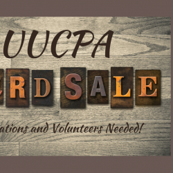 Setup for Annual Yard Sale