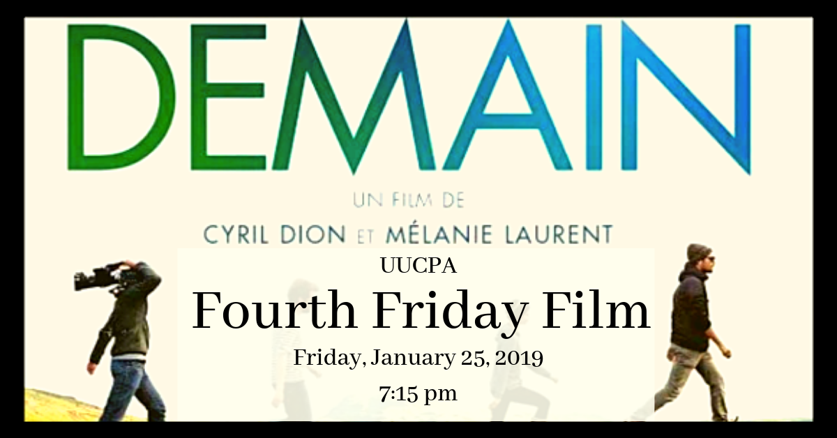 Green Sanctuary Fourth Friday Film - Demain