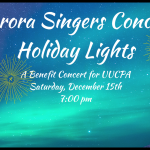 Aurora Singers Concert - Holiday Lights