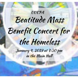 Beatitude Mass Benefit Concert for the Homeless