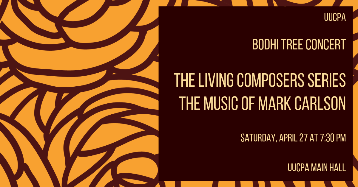 Bodhi Tree Concert - The Music of Mark Carlson