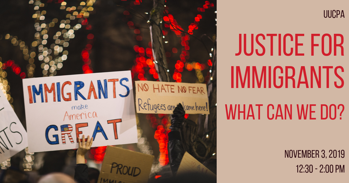 Justice for Immigrants:  What can We Do?