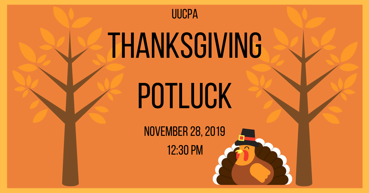 UUCPA Thanksgiving Potluck Dinner