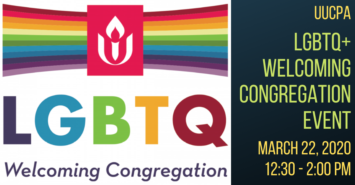 LGBTQ+ Welcoming Congregation Event
