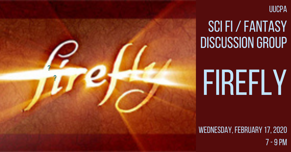 Sci-Fi and Fantasy Discussion Group: Firefly