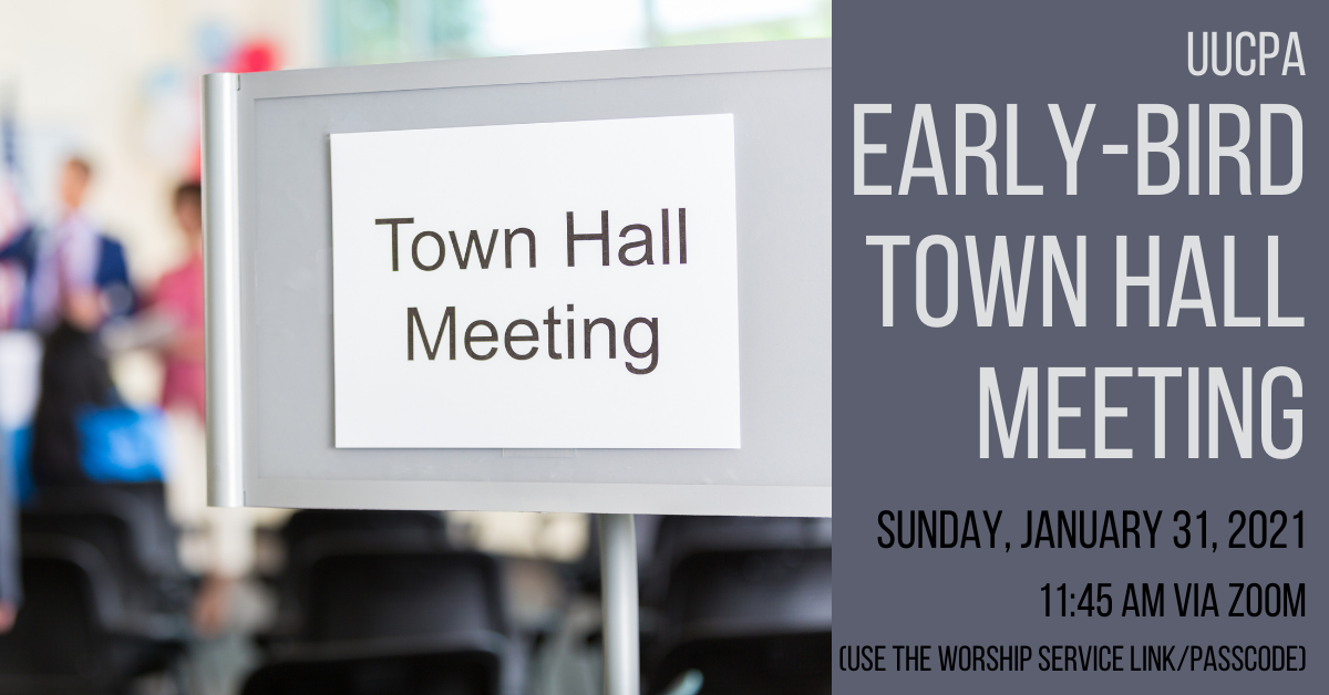 Early-Bird Town Hall Meeting