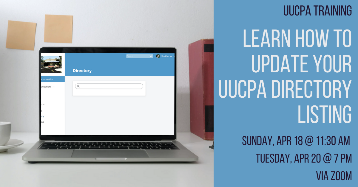 Update your UUCPA Directory Listing