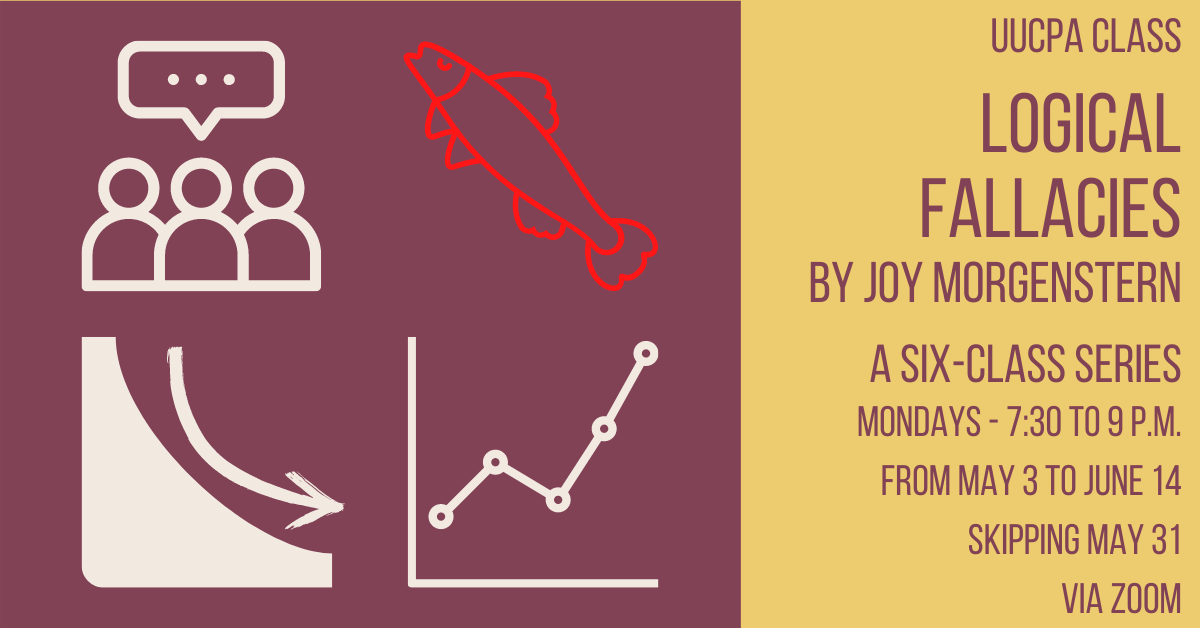 Logical Fallacies by Joy Morgenstern (A six-class Series)