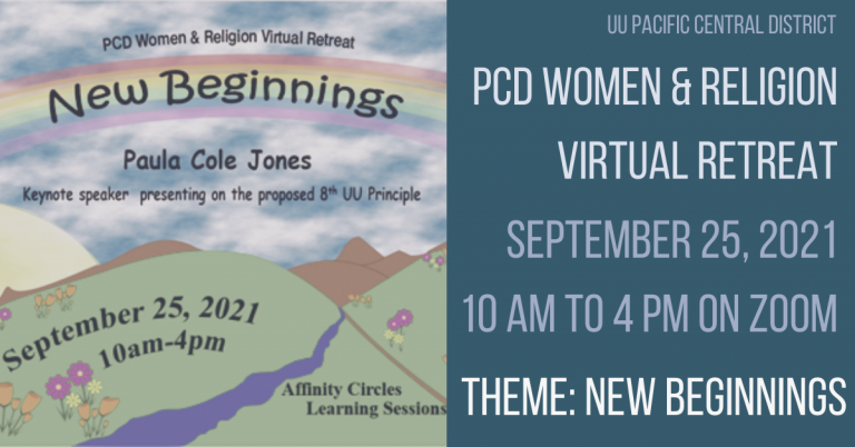 Registration open for: PCD Women's Retreat, Sept 25
