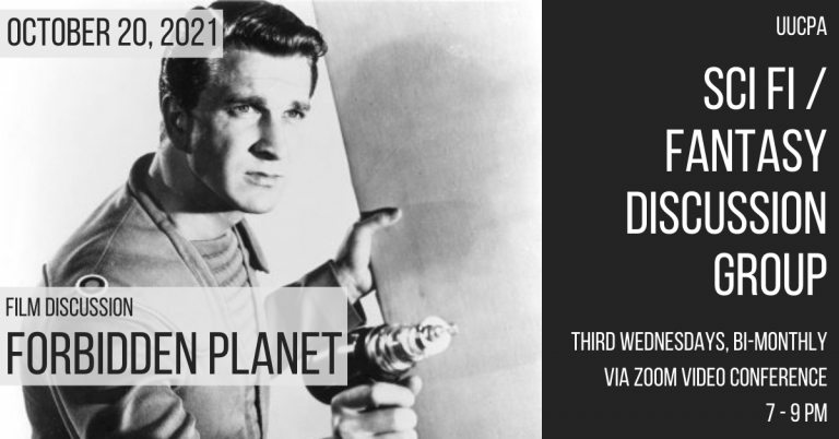 Sci-Fi / Fantasy Discussion Group: Forbidden Planet - Oct 20 @ 7 pm