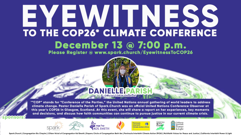 Eye Witness Account of Glasgow Climate Conference on December 13