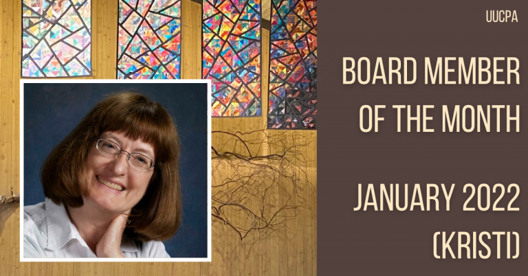 Board Member of the Month – Jan. 2022 (Kristi)