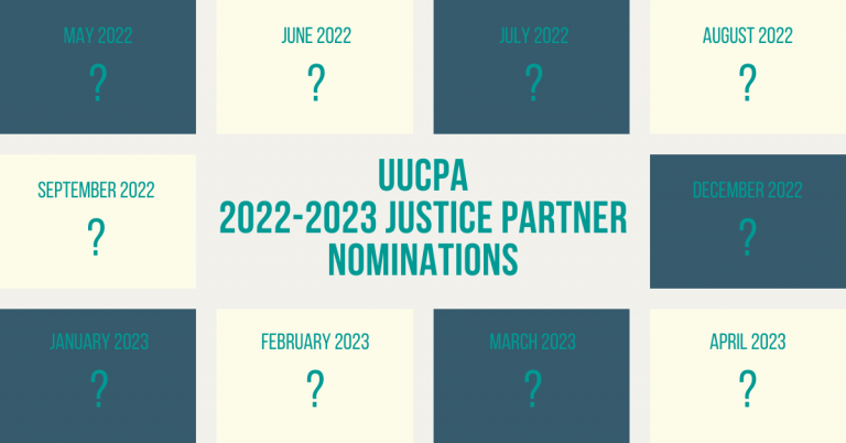 Nominations Open for Justice Partner of the Month