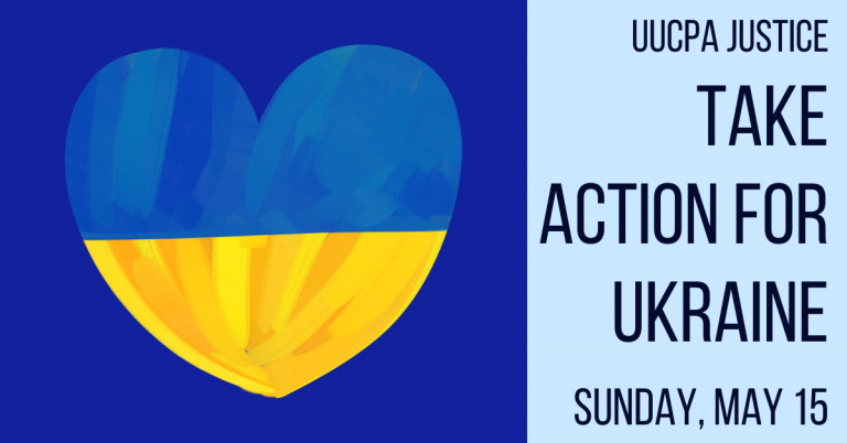 Take Action for Ukraine Sunday, May 15