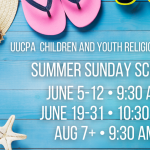 UUCPA Summer Sunday School, gr. K-5