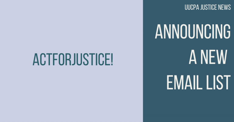 Announcing ActForJustice!