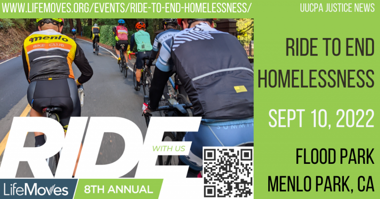 Announcing LifeMoves Ride to End Homelessness Sept 10