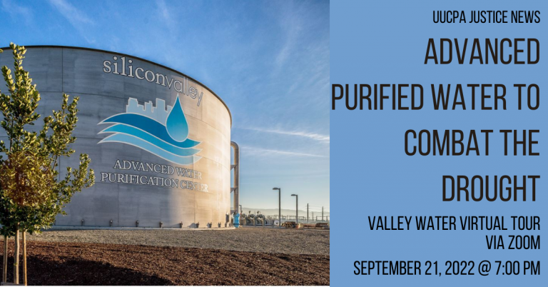 Learn About Advanced Purifed Water to Combat the Drought on September 21