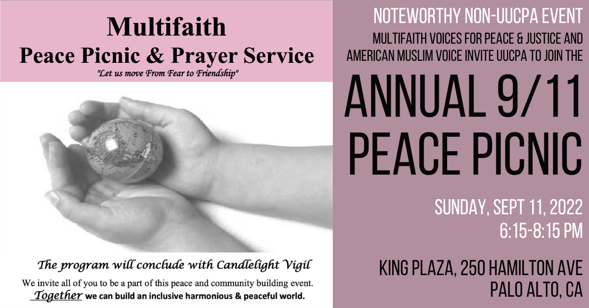 Annual 9/11 Peace Picnic