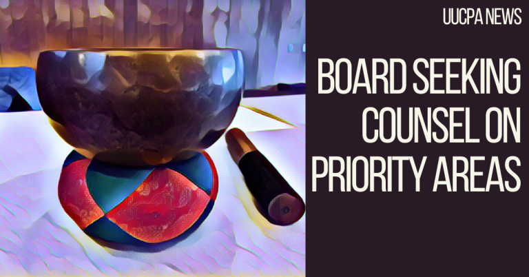 Board Seeking Counsel on Priority Areas