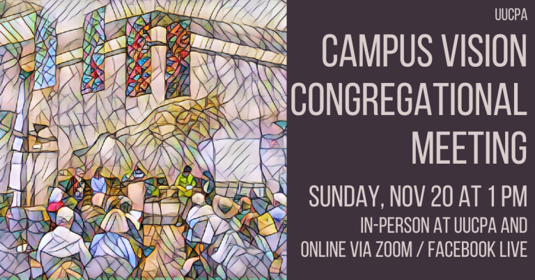 Campus Vision Vote this Sunday - Nov 20 @ 1 pm