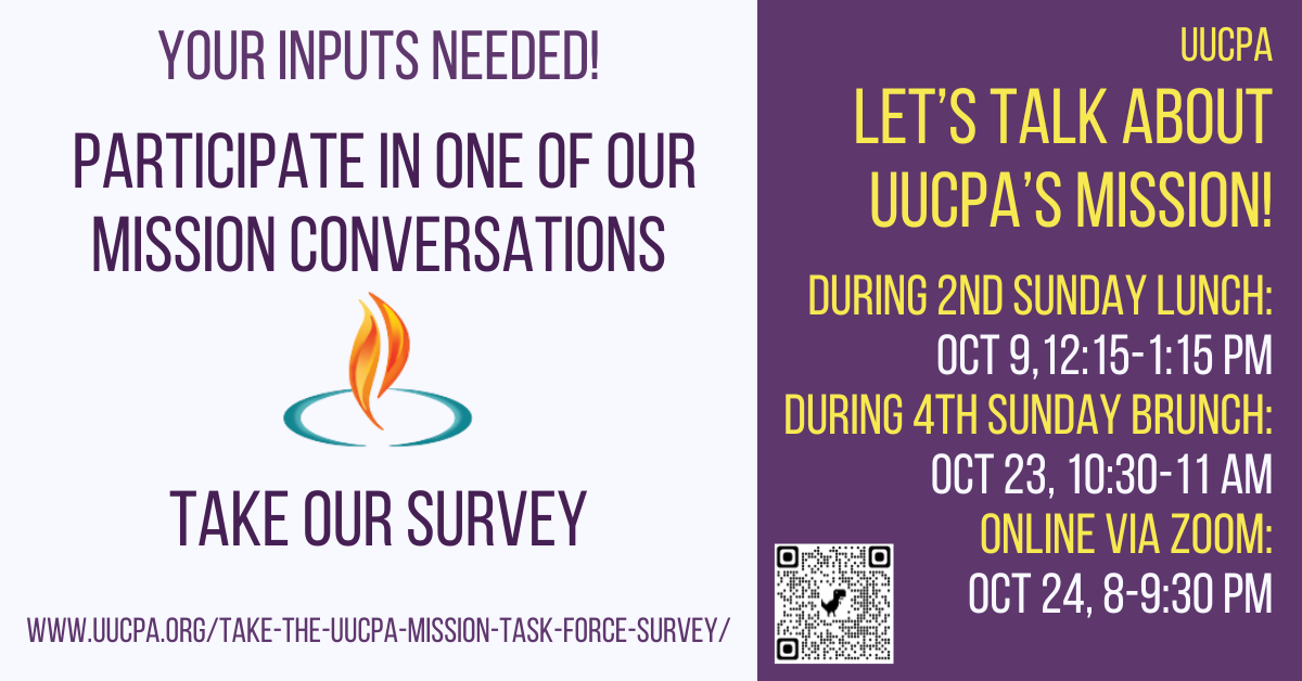 UUCPA Mission Conversation