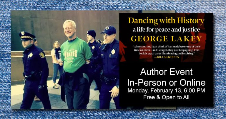 Dancing with History – A Book Talk with George Lakey - Feb 13