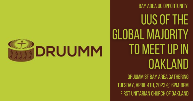UUs of the global majority to meet up in Oakland - Apr 4