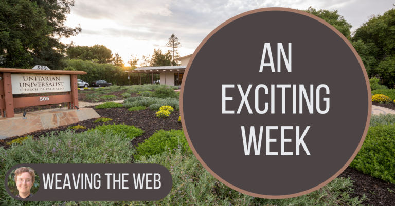 Weaving the Web: An exciting week