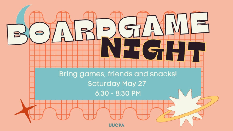 All-Ages Game Night – May 27, 6:30 pm - TONIGHT!