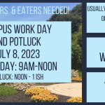 Campus Workday and Lunch Potluck
