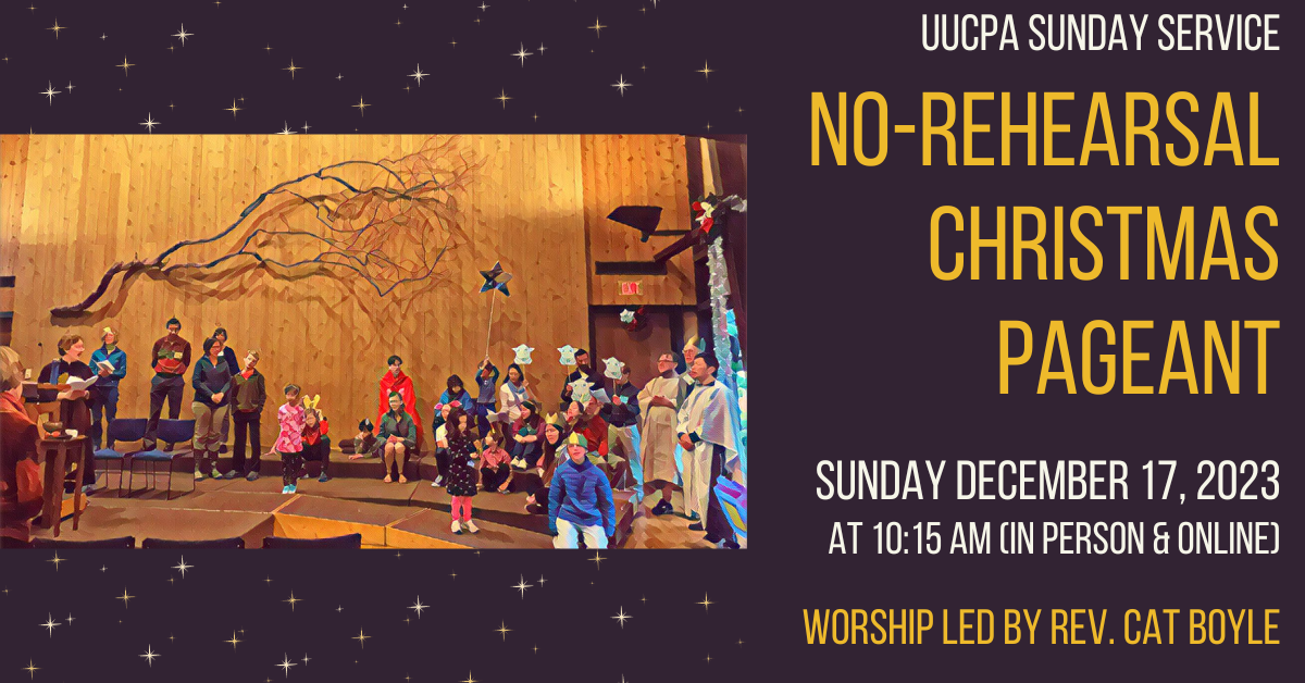 Sunday Service - No-Rehearsal Christmas Pageant