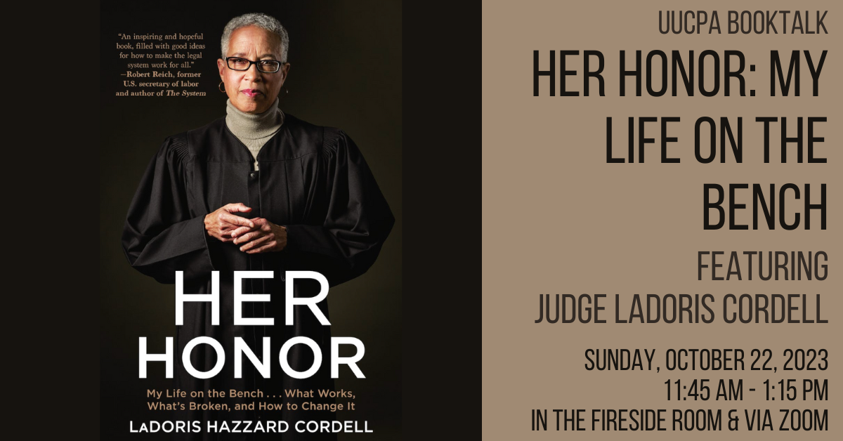 ALJ Presents: A Booktalk with Judge LaDoris Cordell