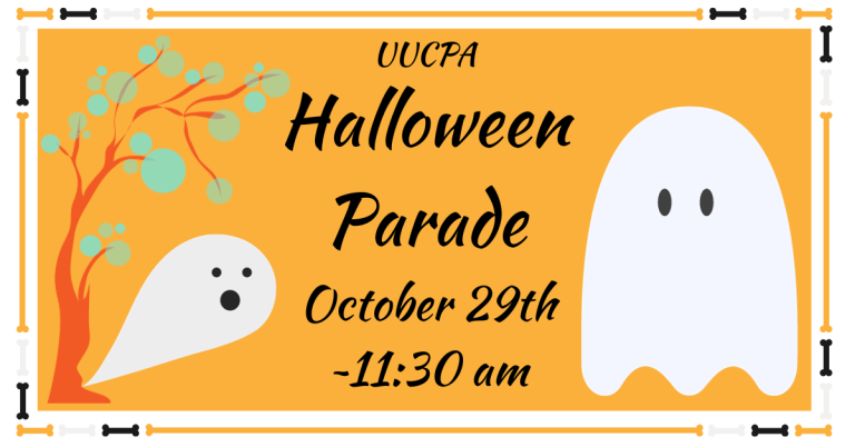 Halloween Parade! Come to church in costume