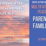 Multifaith Voices for Peace and Justice - Parents Circle Families Forum