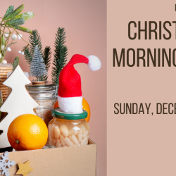 Christmas Eve Morning Service