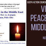 Vigil for Peace in the Middle East