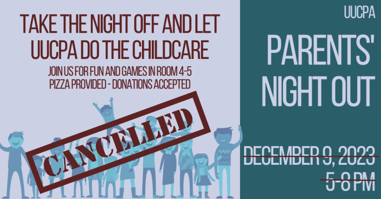 Parents' Night Out - Cancelled