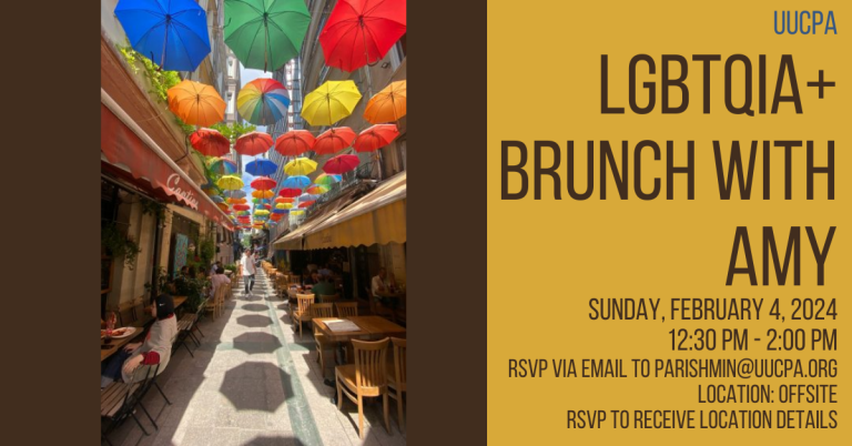 LGBTQIA+ Brunch with Amy