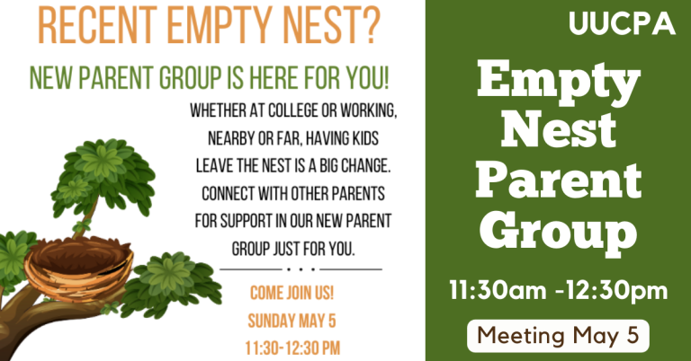 Empty Nest Parent Group - May 5