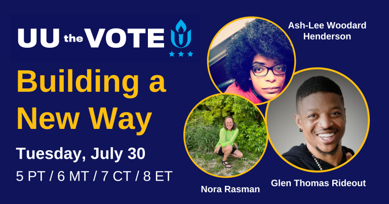 UU the Vote announces July 30 webinar