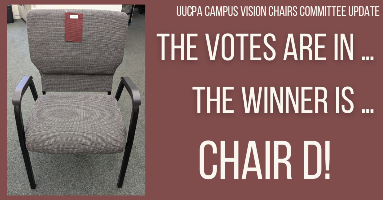 Chair Selection Announcement