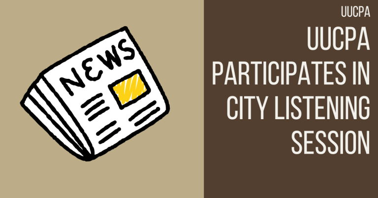 UUCPA participates in city listening session
