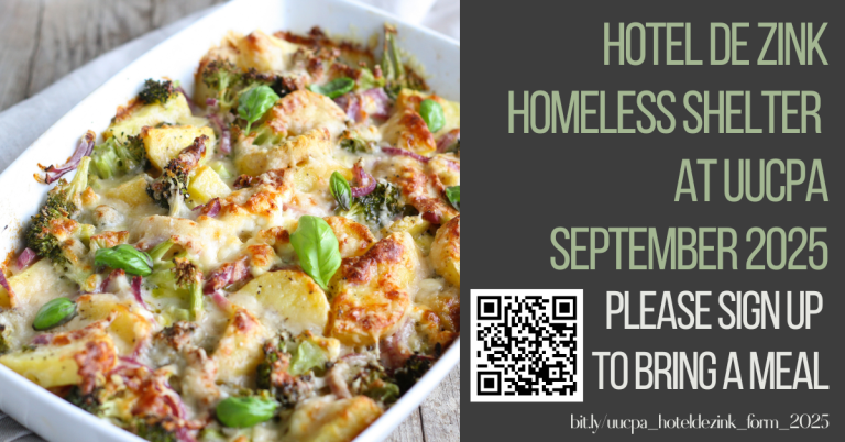 Please Sign Up to Bring a Hotel de Zink Meal