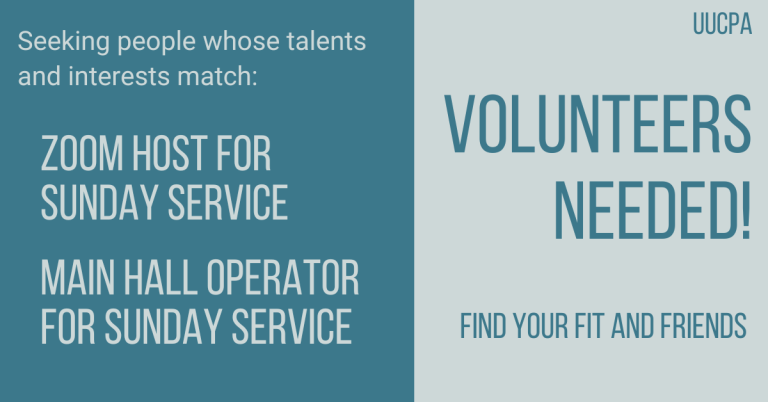 Help bring Sunday services to life