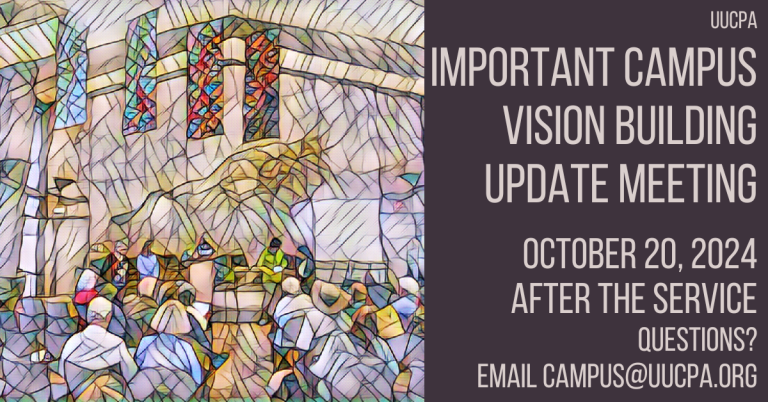Important Campus Vision Update Oct 20