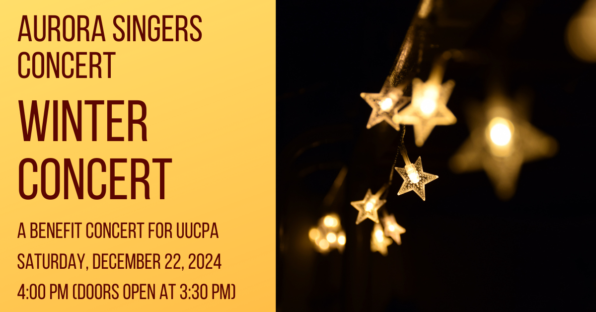 Aurora Singers Winter Concert