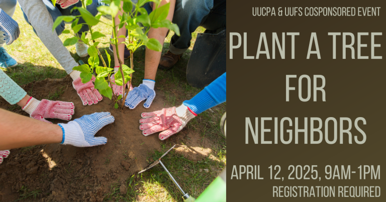 Plant a Tree for Neighbors, April 12