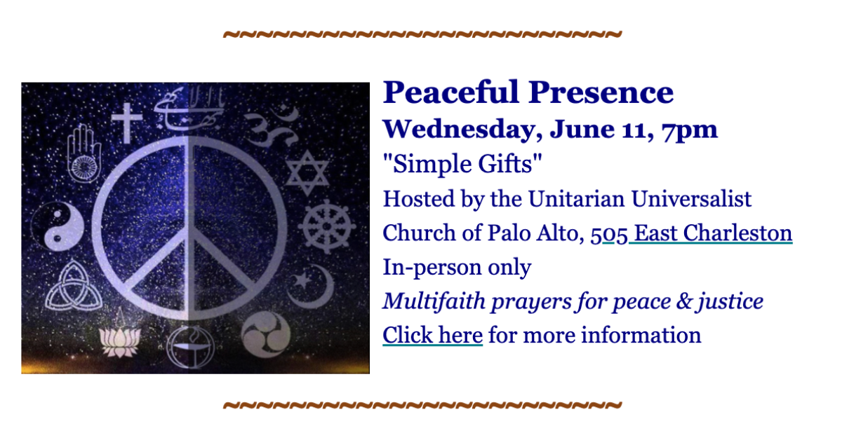 Peaceful Presence service