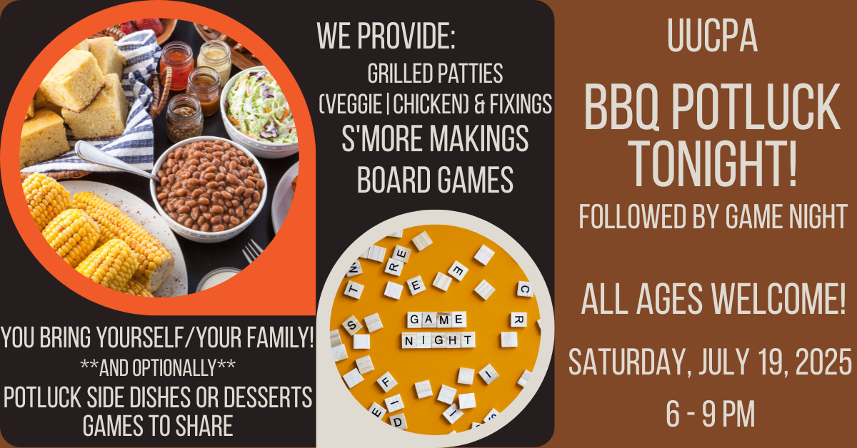 BBQ Potluck and Game Night